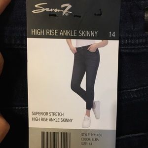 Seven7 High Rise Ankle Skinny - 14
